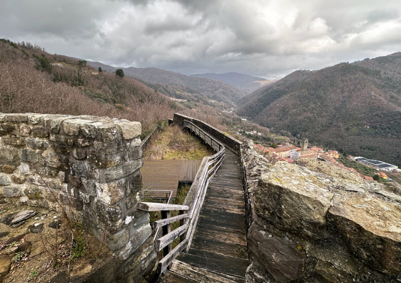 Rocca Di Villa Basilica, Italy